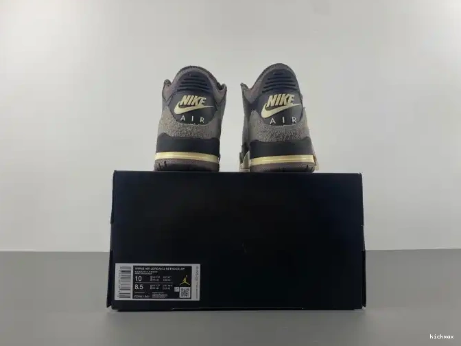 Cheap MAX Jordan Maniere x FZ4811-001 3 Air Ma A Black 0602